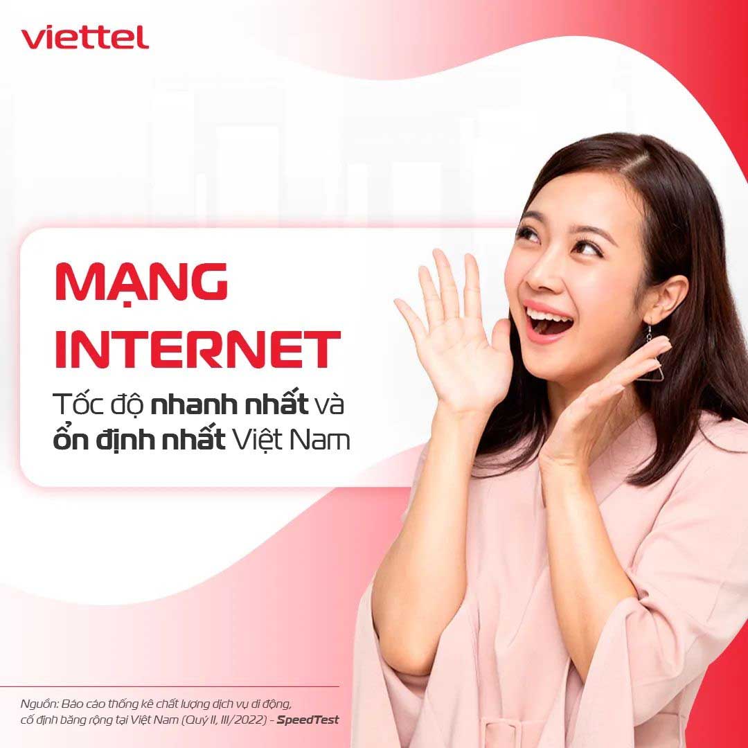 Lắp đặt mạng Internet Viettel