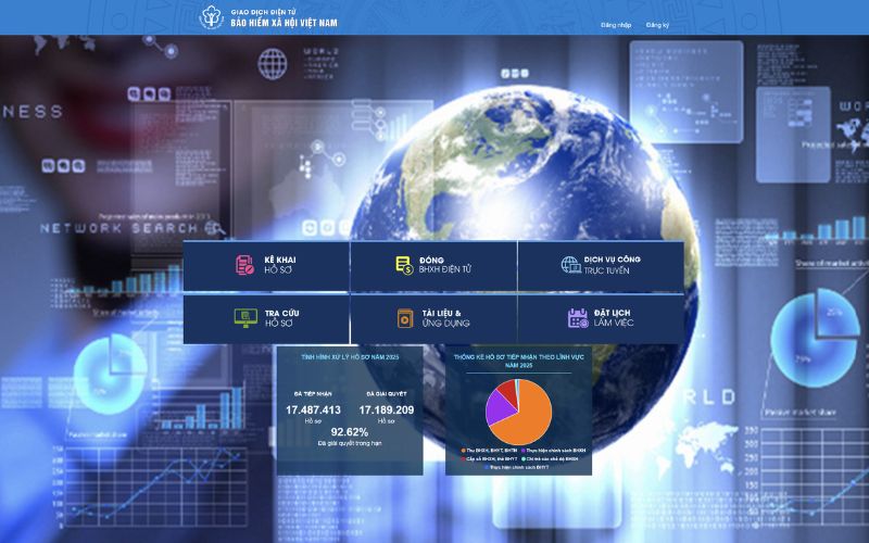 Hình ảnh doanh nghiệp kê khai BHXH điện tử