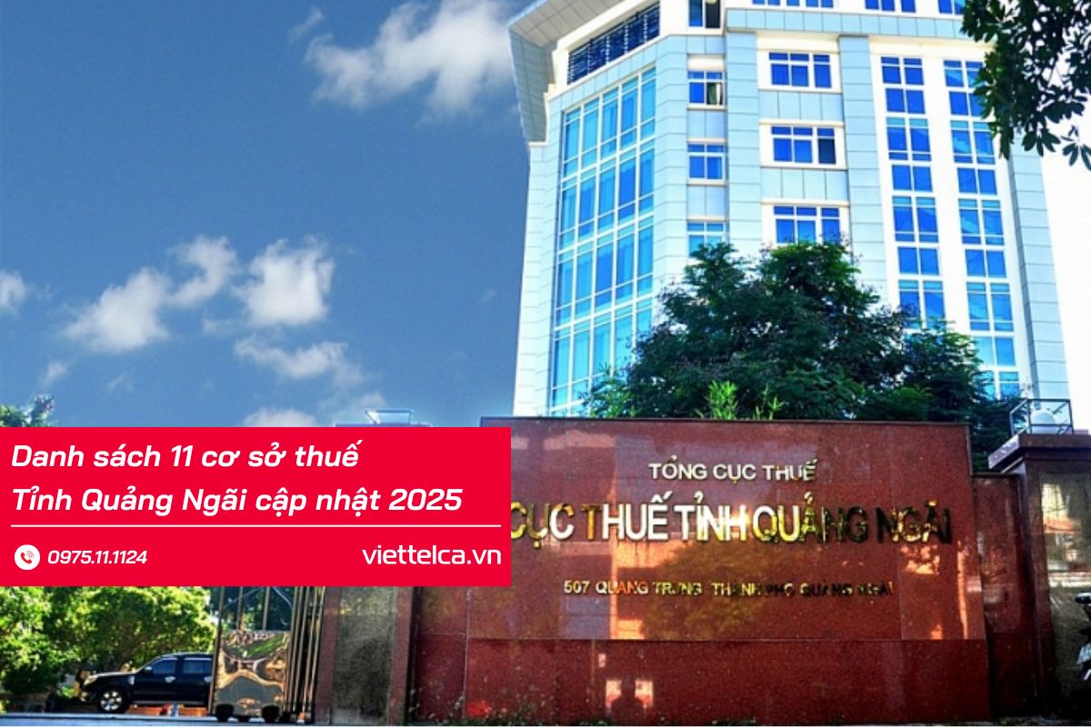 Cập Nhật Danh Sách 11 Cơ Sở Thuế Quảng Ngãi Chi Tiết, Mới Nhất
